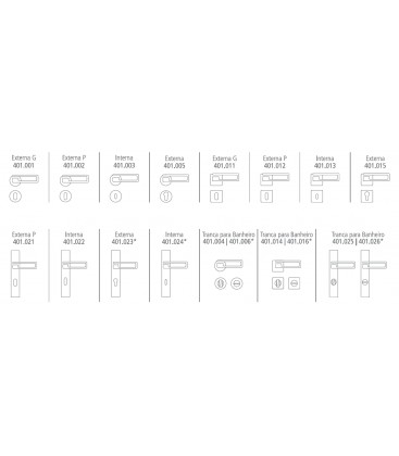 Pestillo metalico Pencil