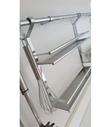 KIT BARRA PORTA ACCESORIOS GIEFFE