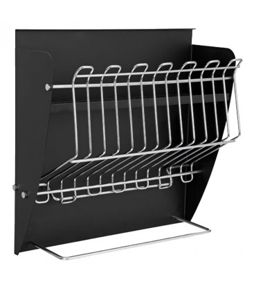 Escurridor acero inox para pared