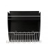 Escurridor acero inox para pared