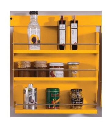 Porta condimentos triple color para barra plana