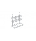 porta rollos triple cromo