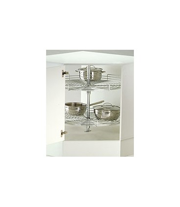 Giratorio 3/4 cromo