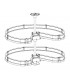 Giratorio 3/4 Cristal line