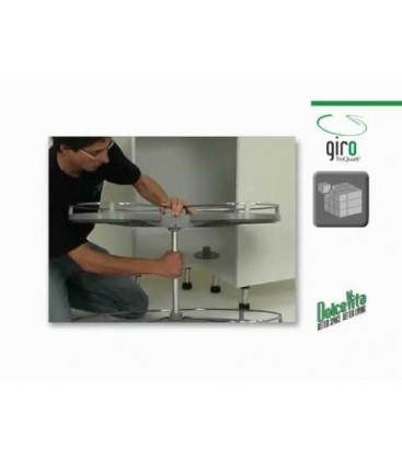 Giratorio 3/4 Cristal line