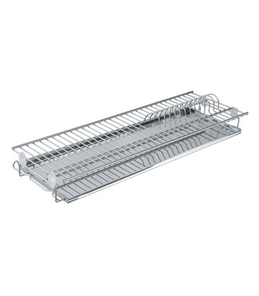 Escurridor acero inoxidable un estante para mueble aereo