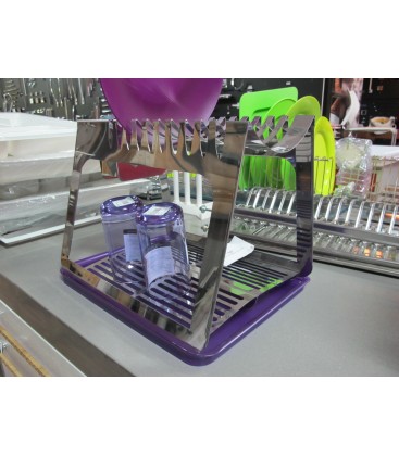 escurridor acero inox doble
