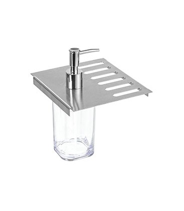 Porta detergente y esponjas para escurridor con pileta