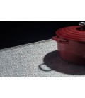 piso de aluminio con burlete de goma