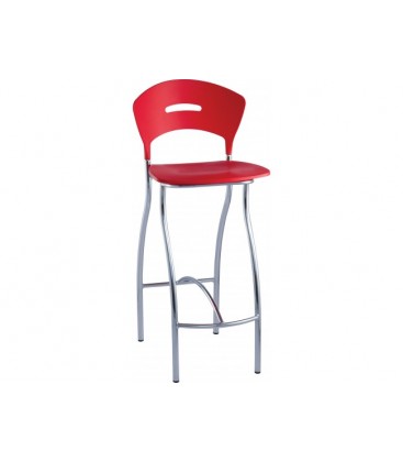 Banqueta Light pvc y cromo