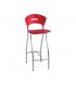 Banqueta Light pvc y cromo