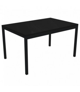 Mesa Square con tapa vidrio