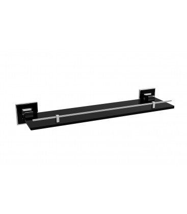 estante acrilico con baranda para baño linea jazz