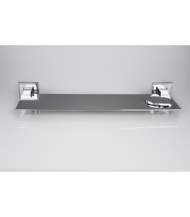 estante acero inox con jabonera linea Jazz