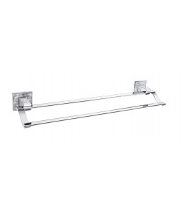 toallero doble acero linea Diamond