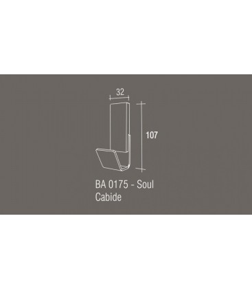 Percha baño linea Soul