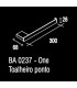 Toallero de mano linea One