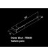 Toallero de mano linea Wood