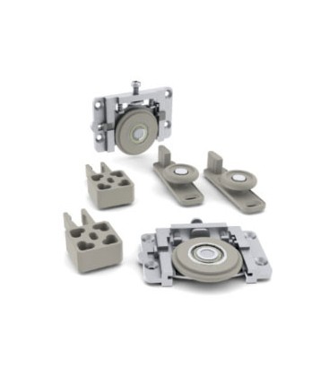 Kit de ruedas para sistema corredizo