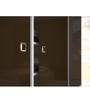 manija para pegar en vidrio Mesh in