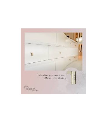 manija linea Cristalo recta con cristales Swarovski