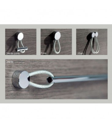 tirador oriente cromo con linga