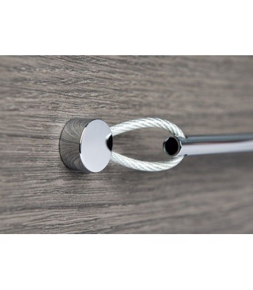 tirador oriente cromo con linga