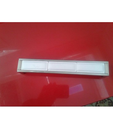 Manija acero con nylon imitacion cuero