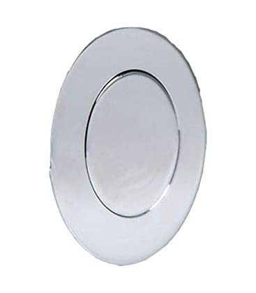 Manija de embutir Tondo o quadro cromo y blanco viejo