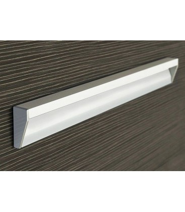Manija aluminio linea Finto con puntas brillo