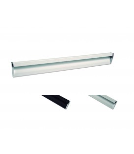 Manija aluminio linea Finto con puntas brillo