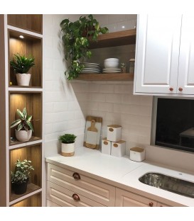 Amoblamiento de cocina laqueada