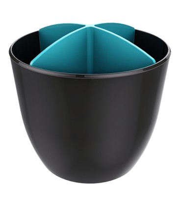 Porta cubiertos de mesada PVC