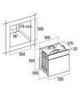 Horno Pirolitico de 70lts con 11 funciones