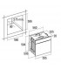 Horno Pirolitico de 70lts con 11 funciones