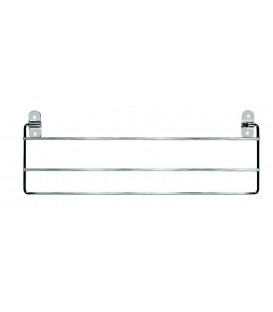 corbatero cromo para puerta