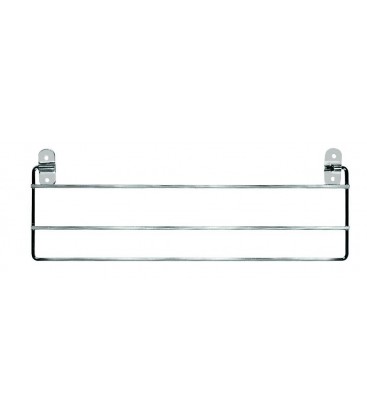 corbatero cromo para puerta