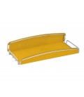 Porta condimentos grande acero inox para pared