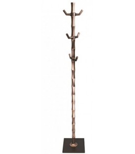 Perchero de pie linea Bambu con base de piedra