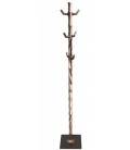 Perchero de pie linea Bambu con base de piedra