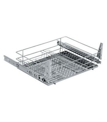 canasto con guias escurridor platos