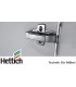 Bisagra autoreten Hettich linea Sensys con cierre suave