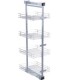 Columna extraible con 5 estantes